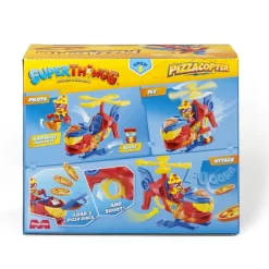 Superthings Muñecos Articulados*Vehiculo Pizzacopter