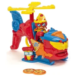 Superthings Muñecos Articulados*Vehiculo Pizzacopter