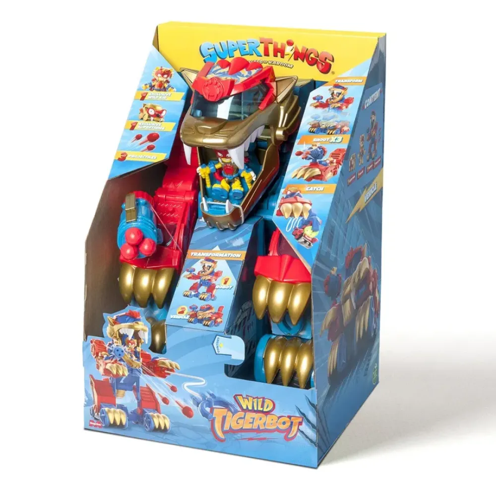 Superthings Electrónicos*Wild Tigerbot Superhings