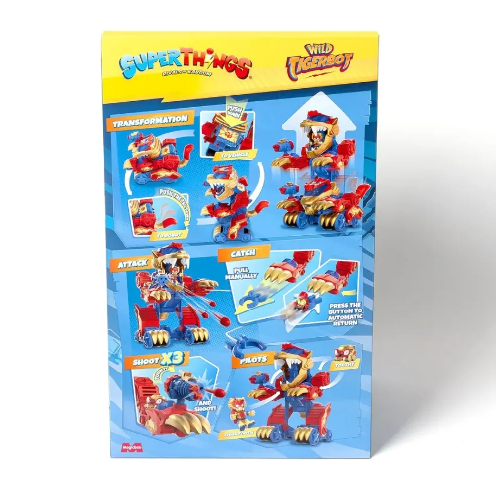 Superthings Electrónicos*Wild Tigerbot Superhings